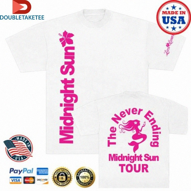 Zara Larsson The Midnight Sun Never Ending Tour 2026 Mermaid T-shirt