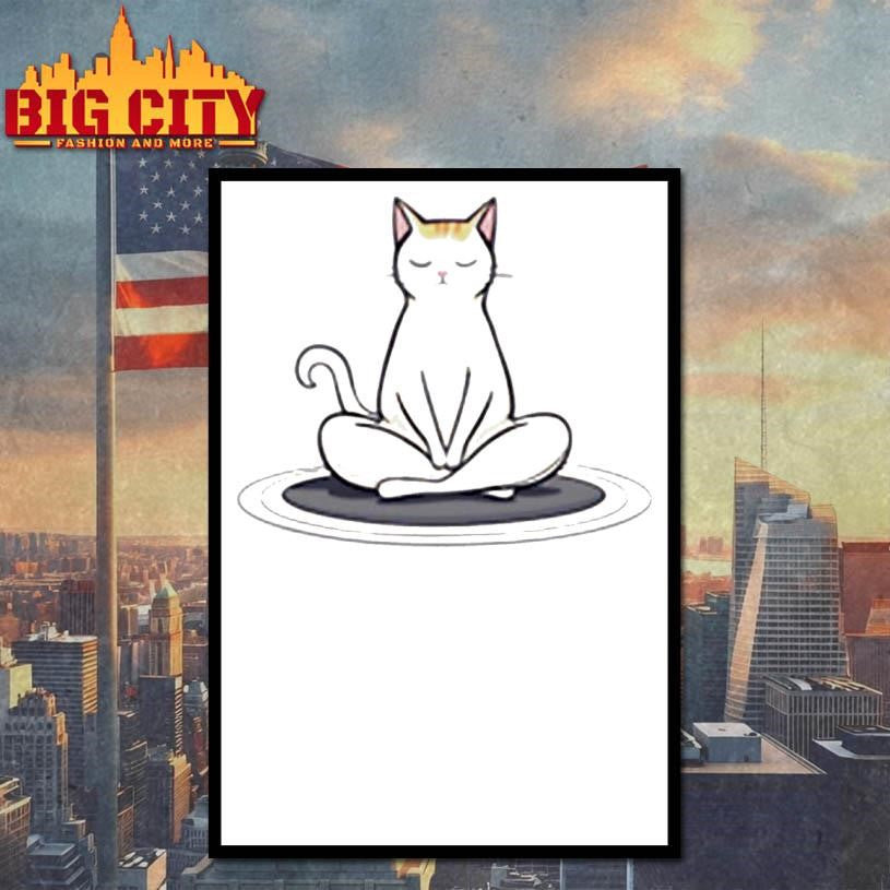 Zen Yoga Cat Shirt