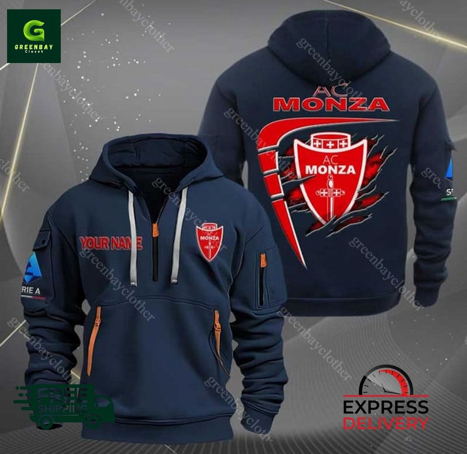 AC Monza Personalized Quarter Zip Hoodie