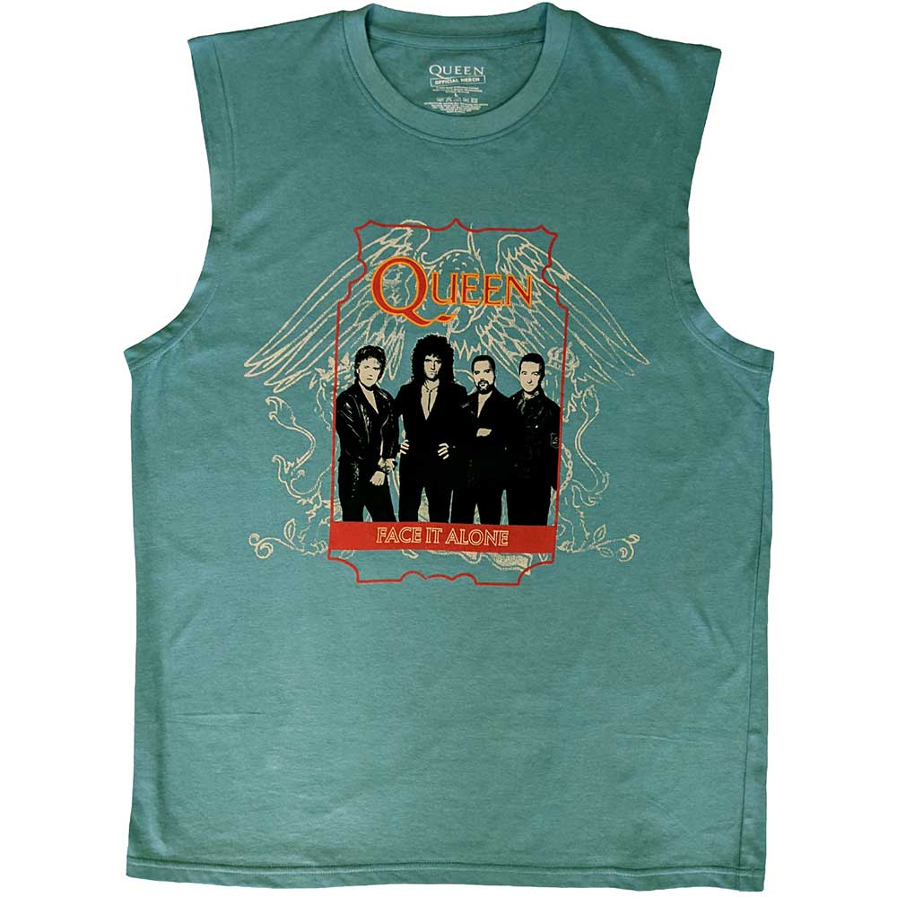 Queen Tank T-Shirt: Face It Alone