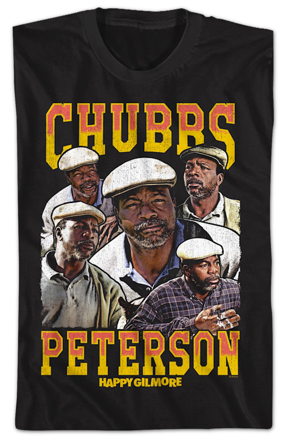 Chubbs Peterson Collage Happy Gilmore T-Shirt