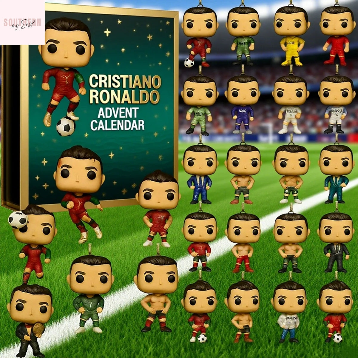 Cristiano Ronaldo Soccer Advent Calendar 2025