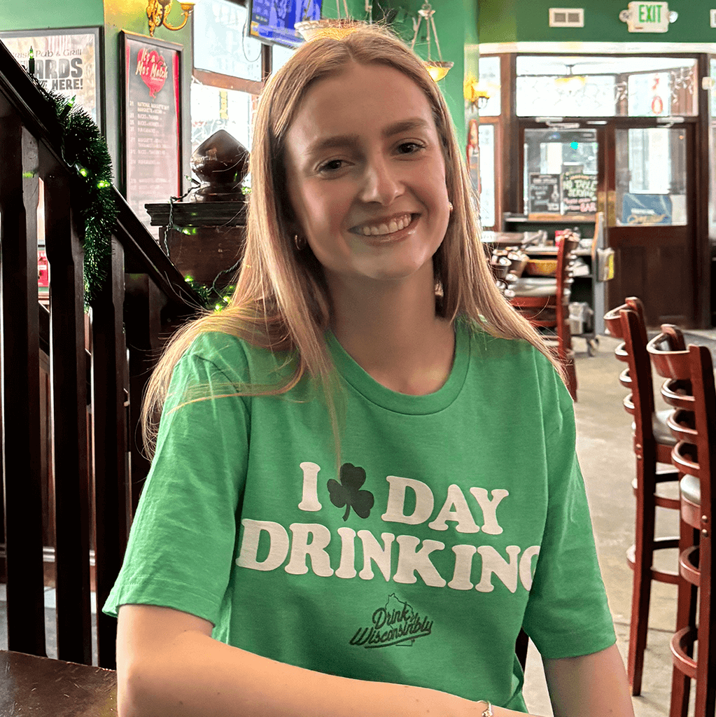 "I Love Day Drinking" Shamrock T-Shirt
