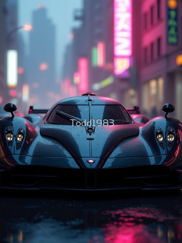 pagani parked in city by Todd1983