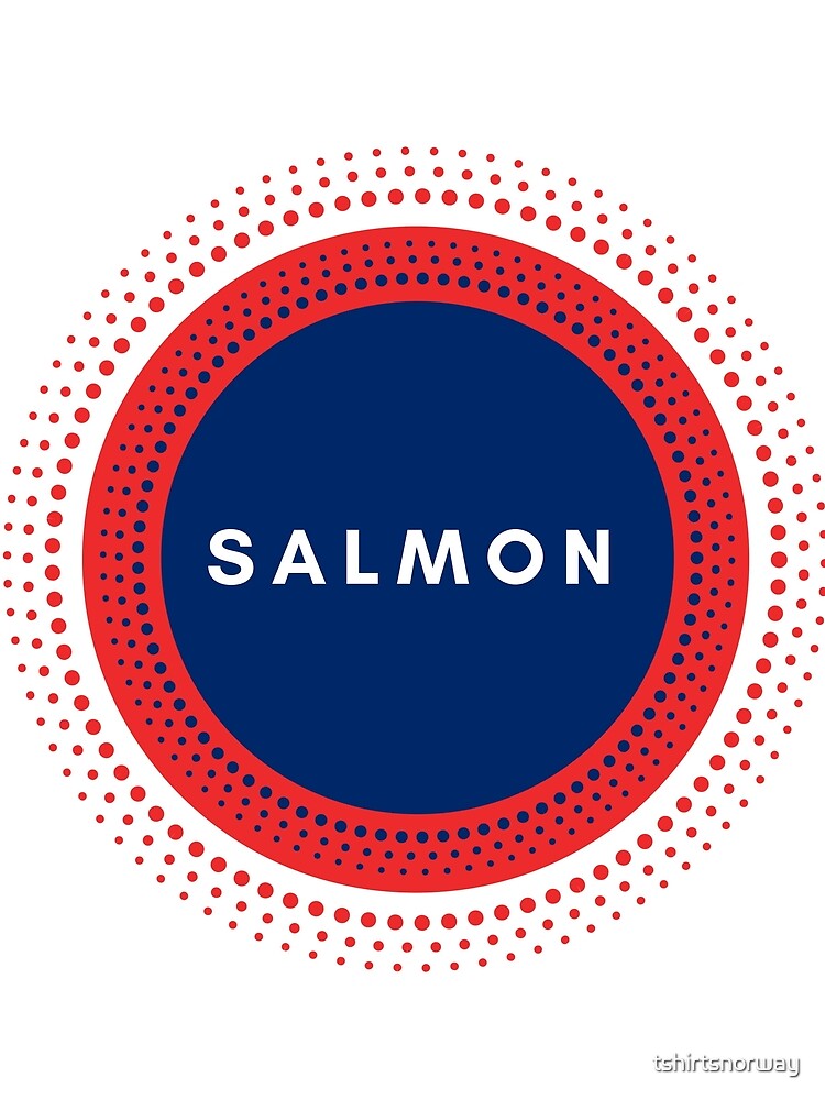 Salmon Norway by tshirtsnorway