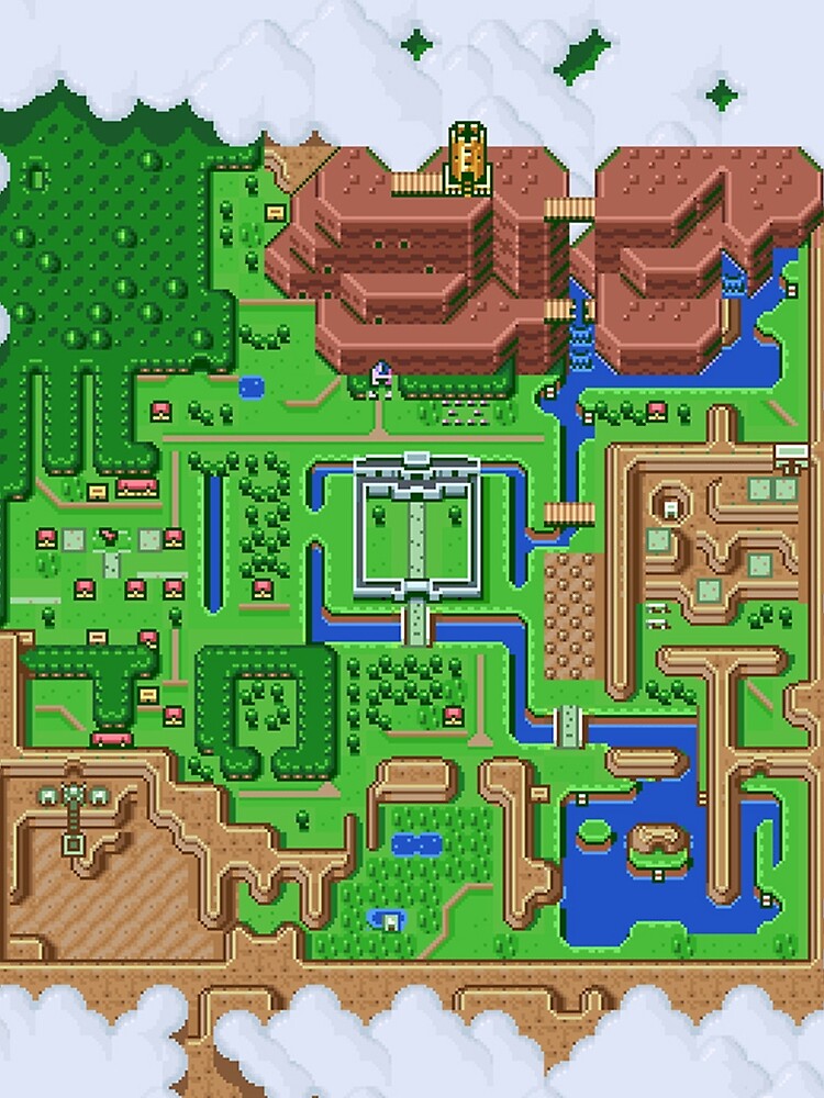 LttP: World Map by reikaitantei1