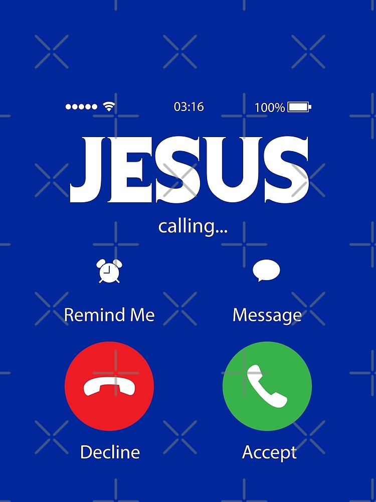 Jesus calling by plushism