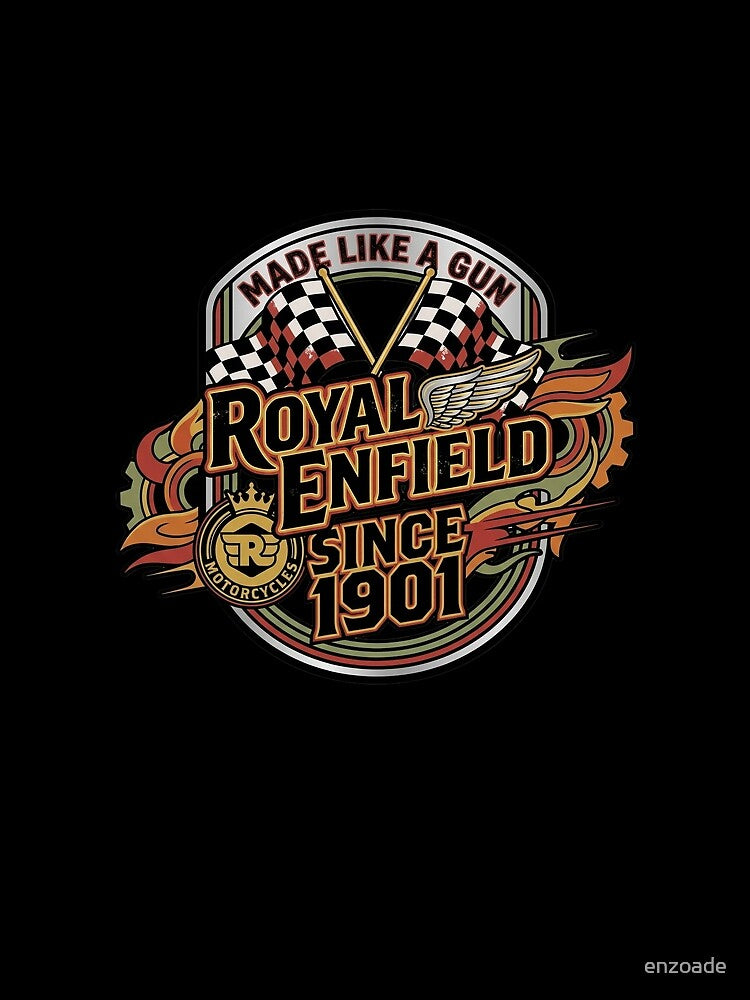 Royal Enfield - Vector Art by enzoade