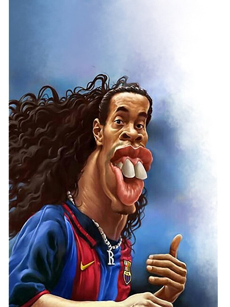 Ronaldinho Illustration by GaddoxTcott