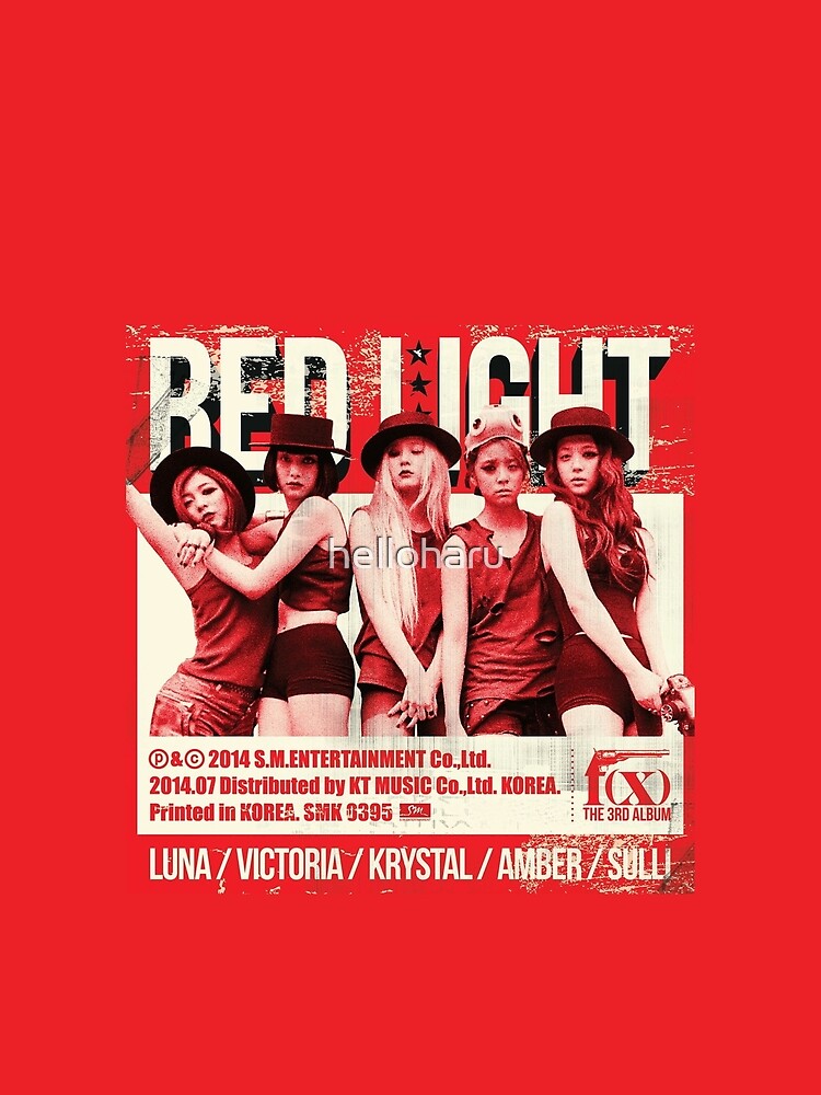 f(x) Red Light Album Cover by helloharu