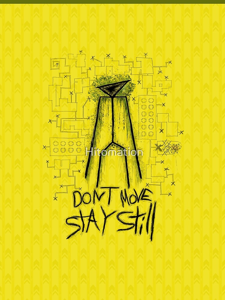 Backrooms Graffiti (Don't Move, Stay Still) by Hitomation