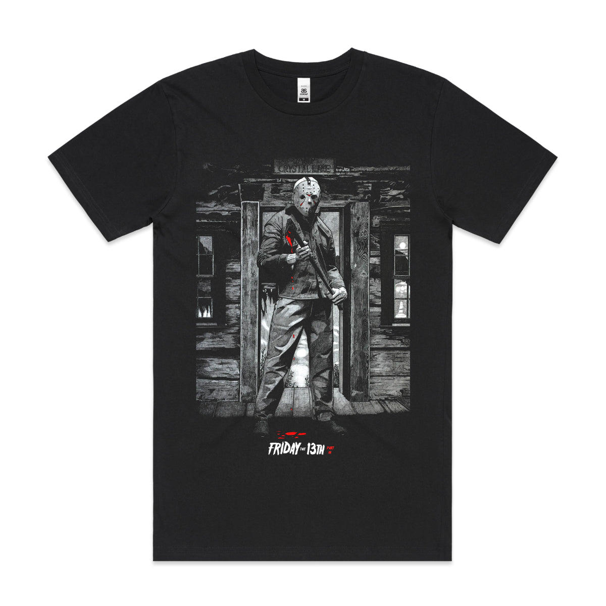 Friday The 13th Jason Voorhessr Horror Movie T-Shirt Tee