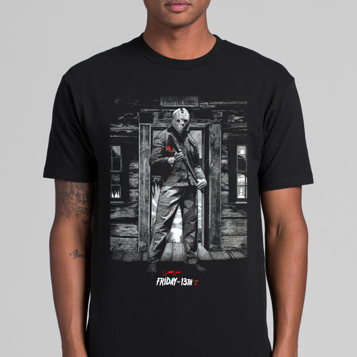 Friday The 13th Jason Voorhessr Horror Movie T-Shirt Tee