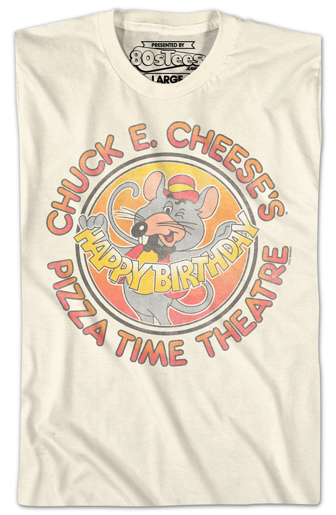 Happy Birthday Chuck E. Cheese T-Shirt
