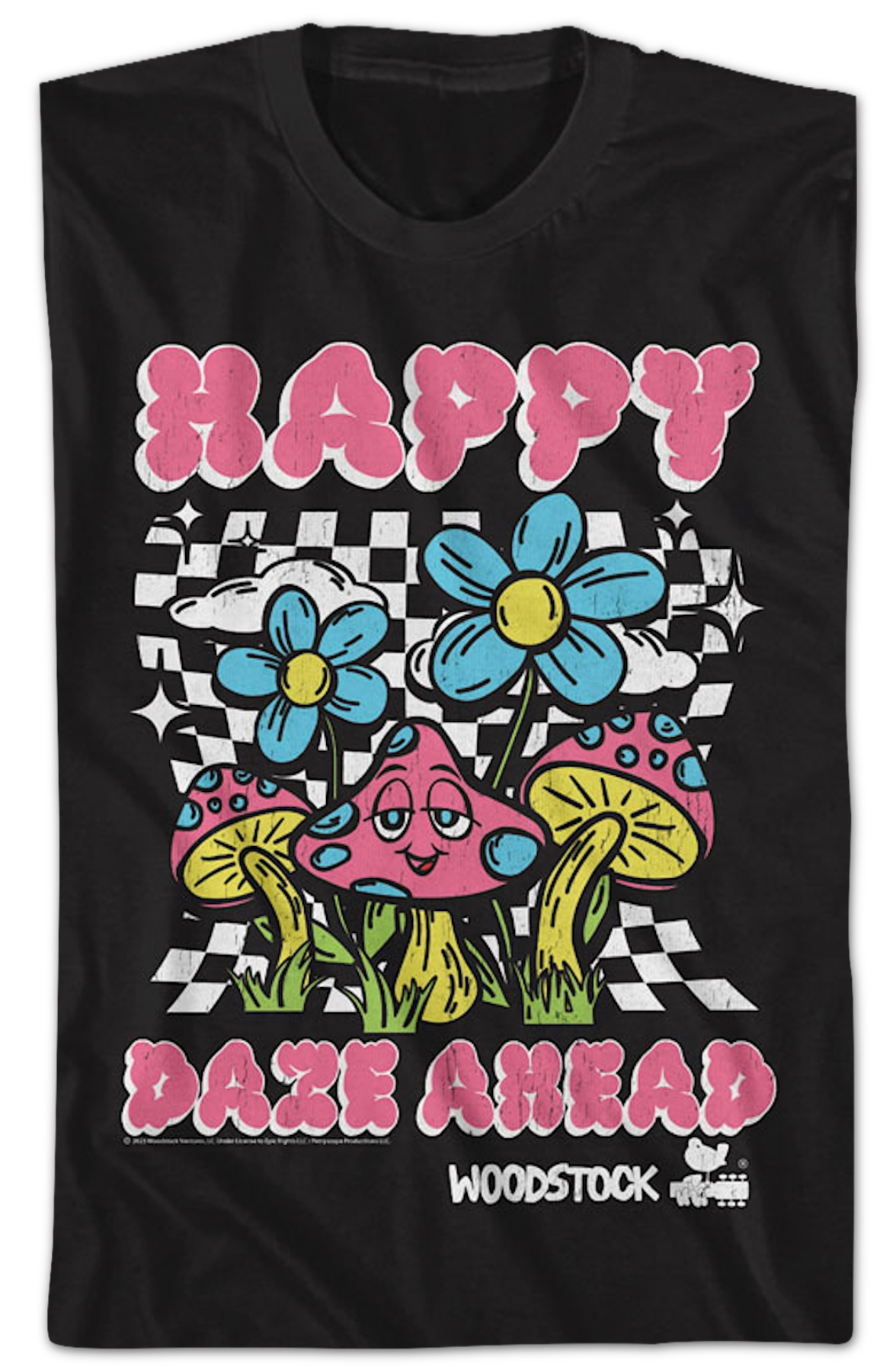 Happy Daze Ahead Woodstock T-Shirt