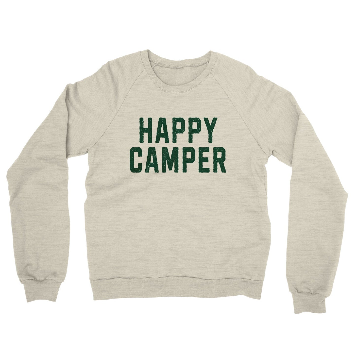 Happy Camper Midweight French Terry Crewneck Sweatshirt