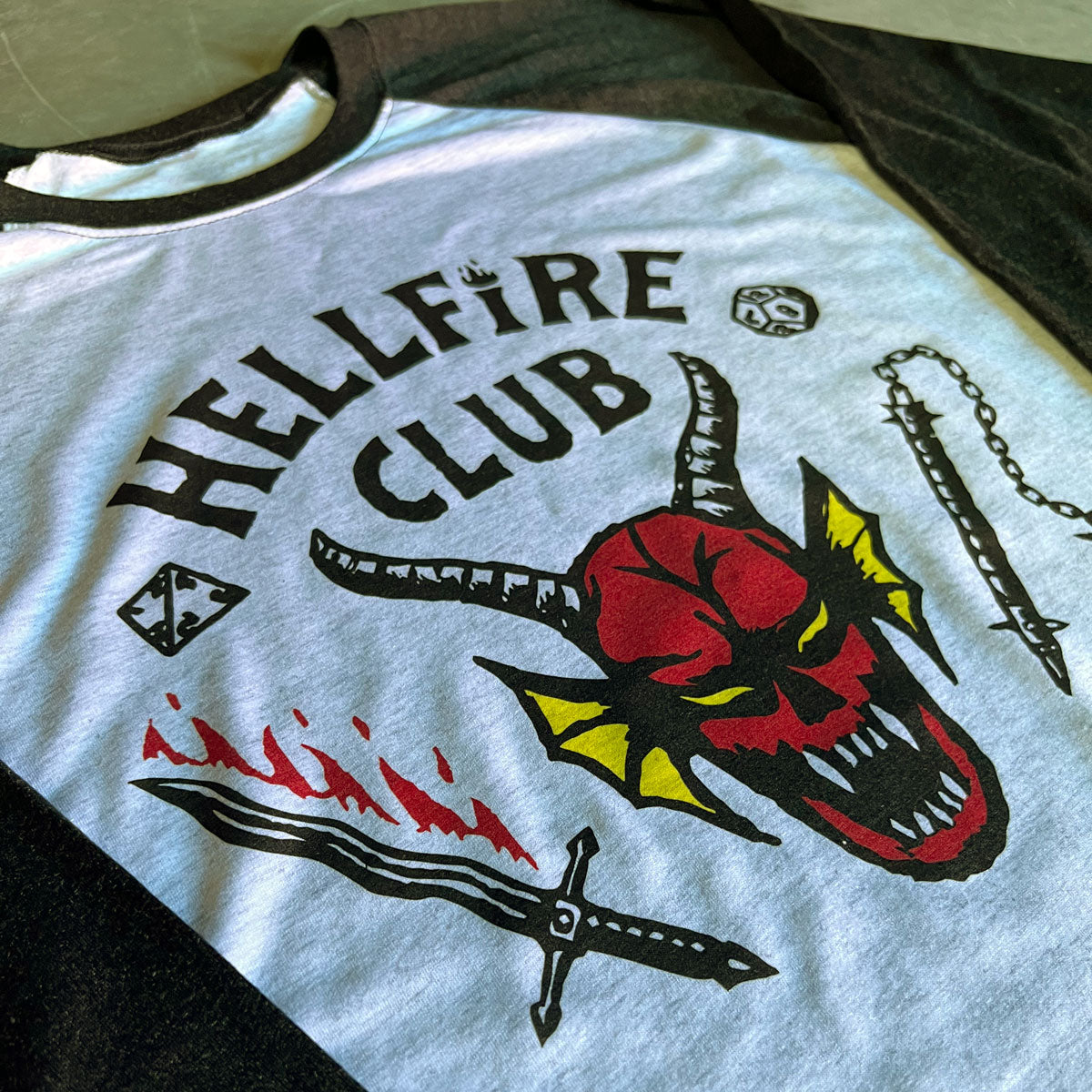 **SALE** Stranger Things Hellfire Club Long Sleeve T Shirt