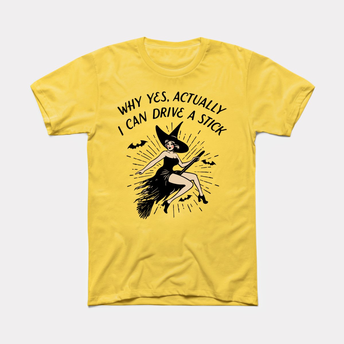 I Can Drive A Stick Adult Unisex Tee