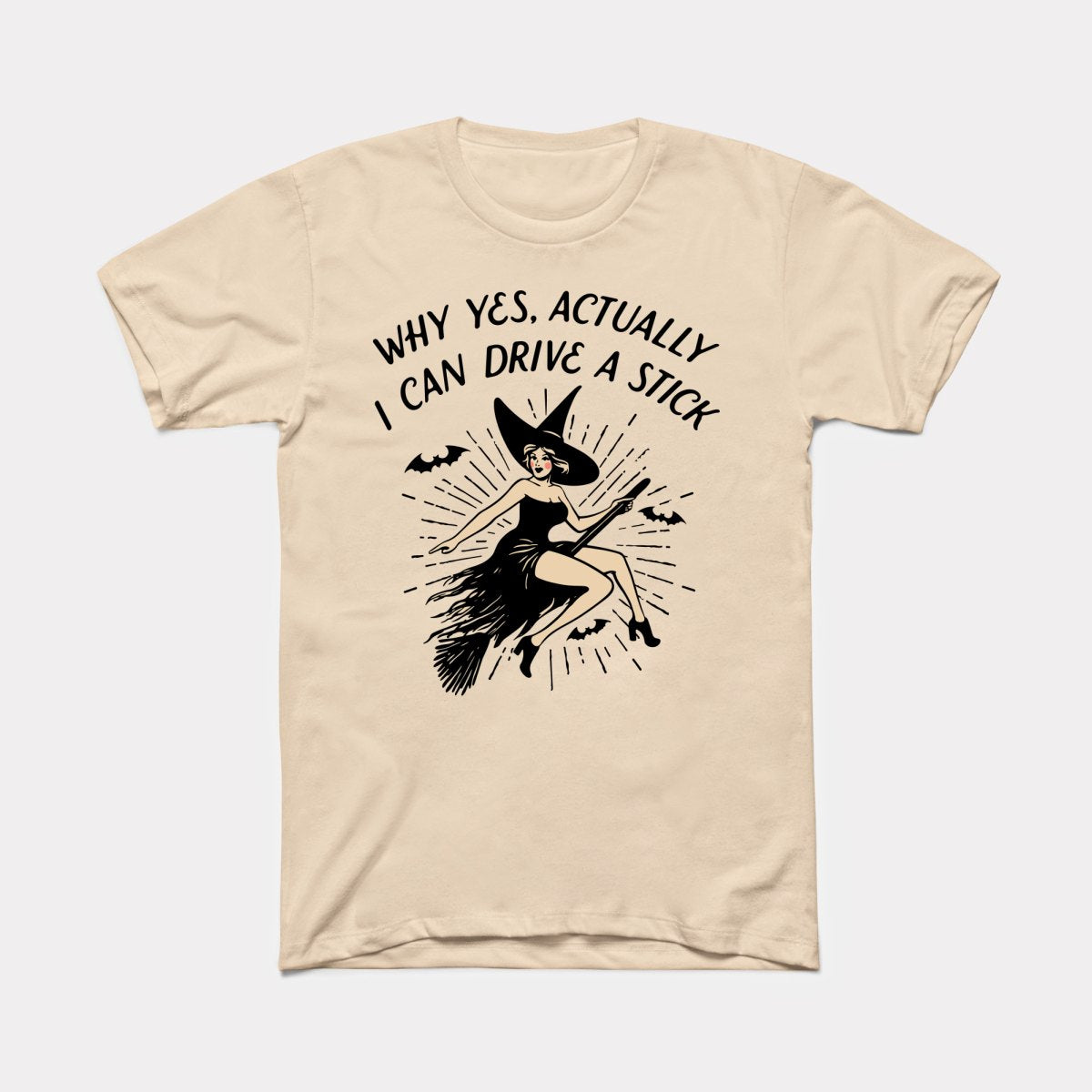 I Can Drive A Stick Adult Unisex Tee
