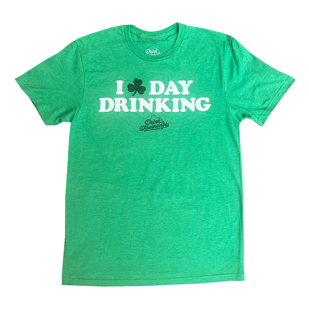 "I Love Day Drinking" Shamrock T-Shirt
