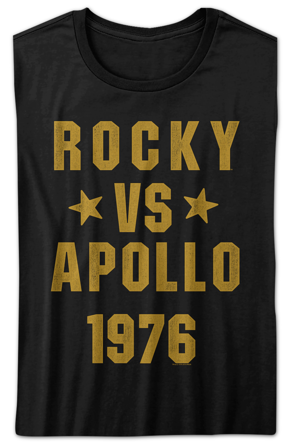 Ladies Rocky vs Apollo 1976 Rocky Shirt