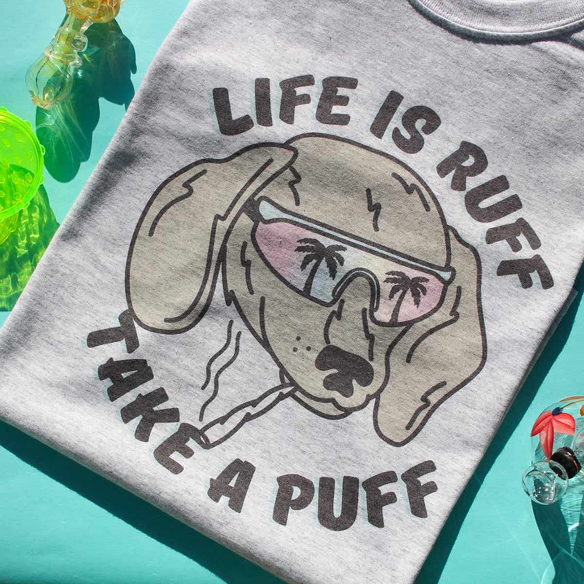 life is ruff unisex tee