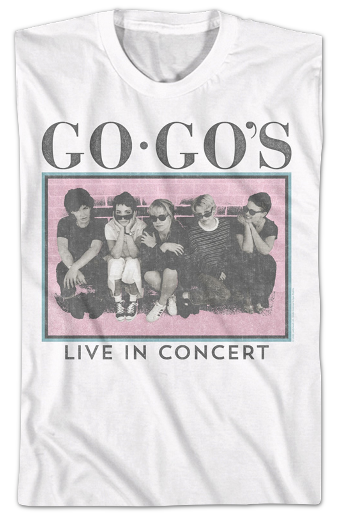 Live In Concert Go-Go's T-Shirt