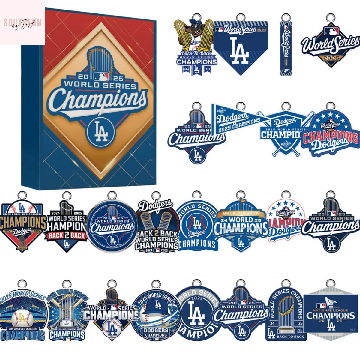 Los Angeles Dodgers World Series 2025 Advent Calendar