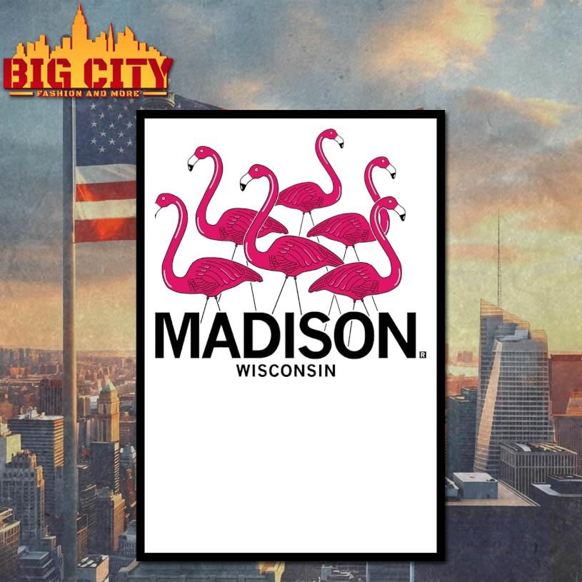 madison flamingos shirt