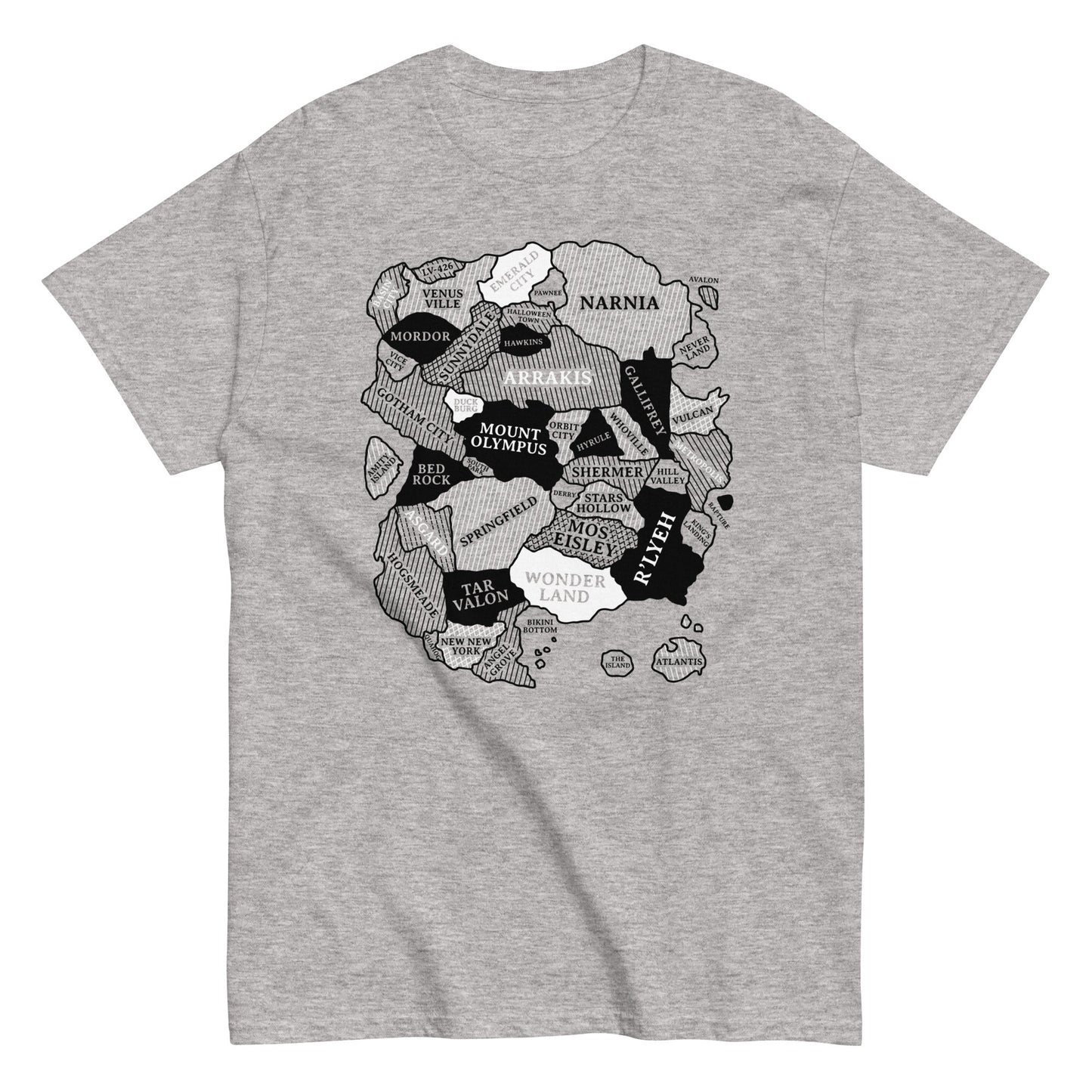 World Map Men's Classic Tee