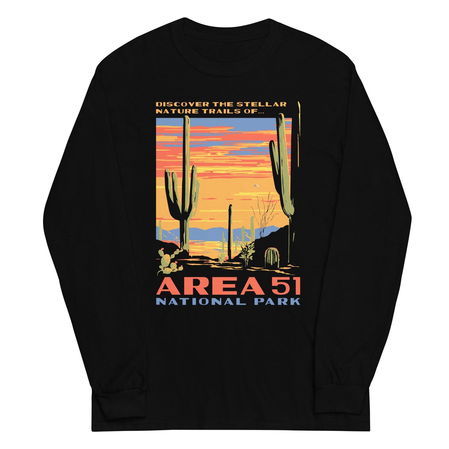 Area 51 National Park Unisex Long Sleeve Tee