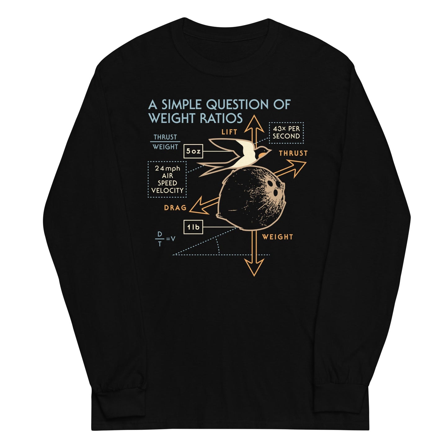 A Simple Question Of Weight Ratios Unisex Long Sleeve Tee