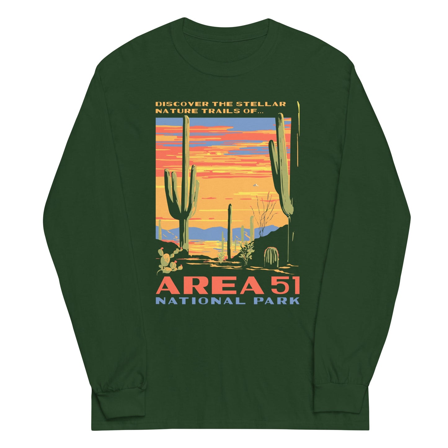 Area 51 National Park Unisex Long Sleeve Tee