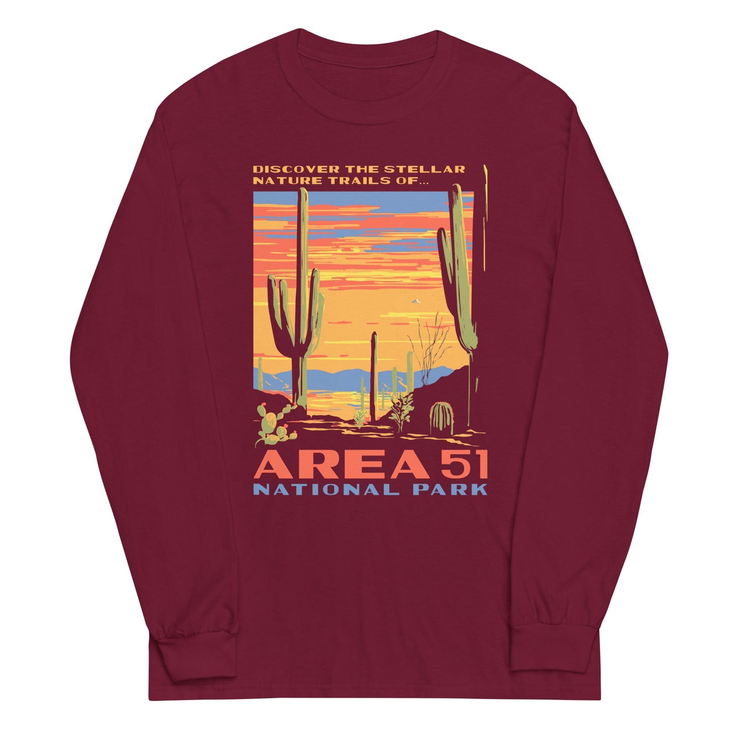 Area 51 National Park Unisex Long Sleeve Tee