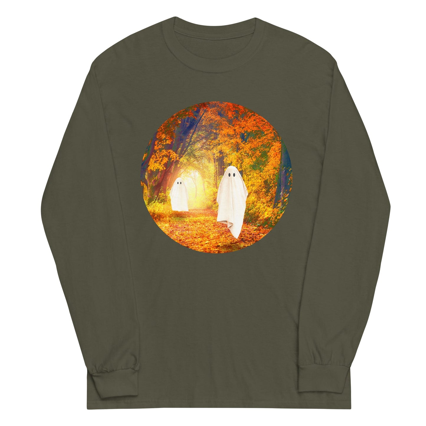 Autumn Ghosts Unisex Long Sleeve Tee