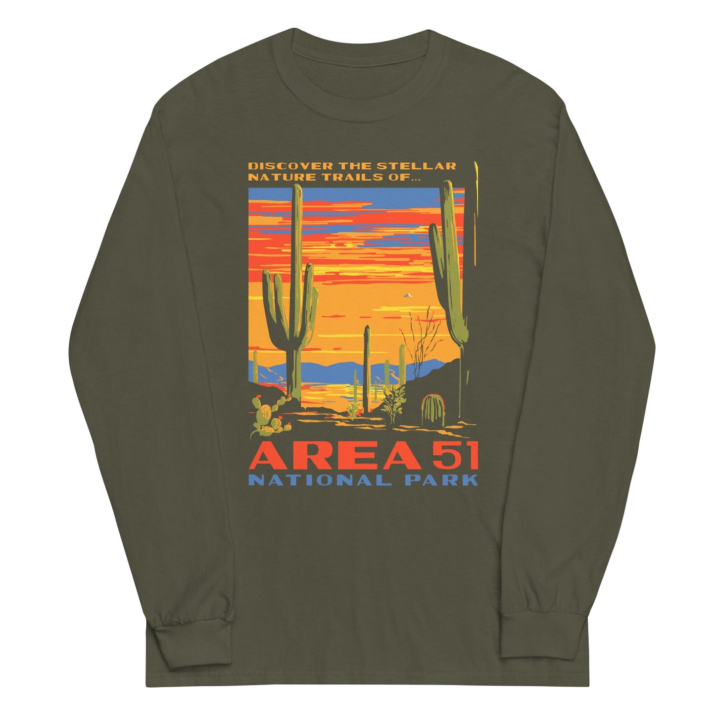 Area 51 National Park Unisex Long Sleeve Tee