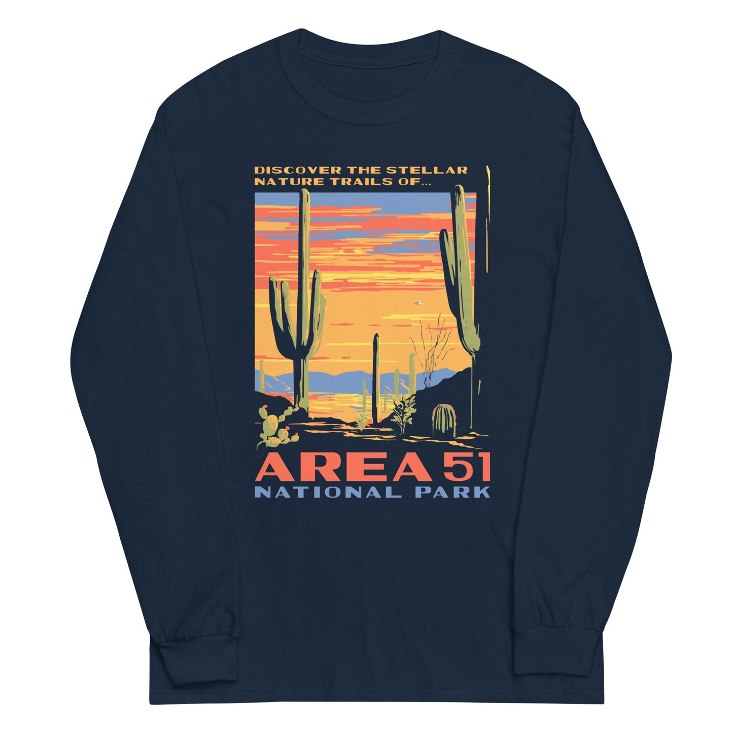 Area 51 National Park Unisex Long Sleeve Tee
