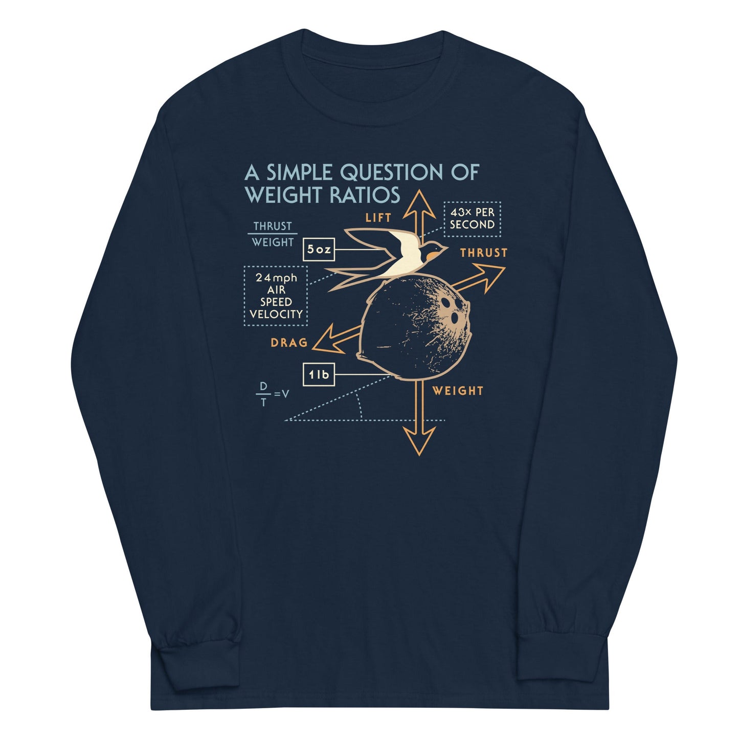 A Simple Question Of Weight Ratios Unisex Long Sleeve Tee