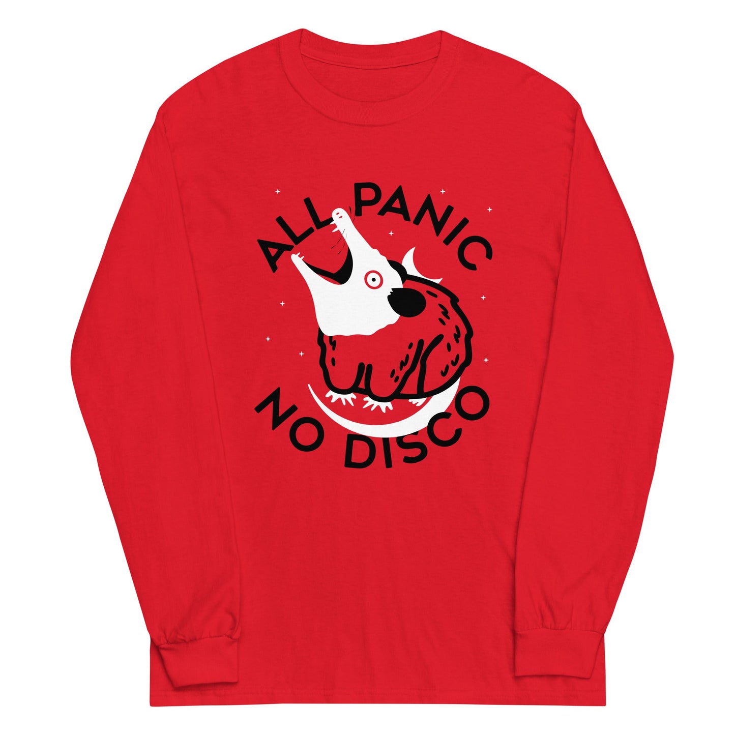 All Panic No Disco Unisex Long Sleeve Tee