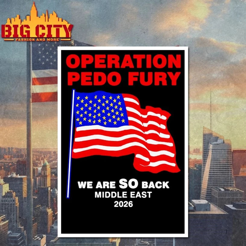 Official Operation Fury We Are SO Back Middle east 2026 T-shirt