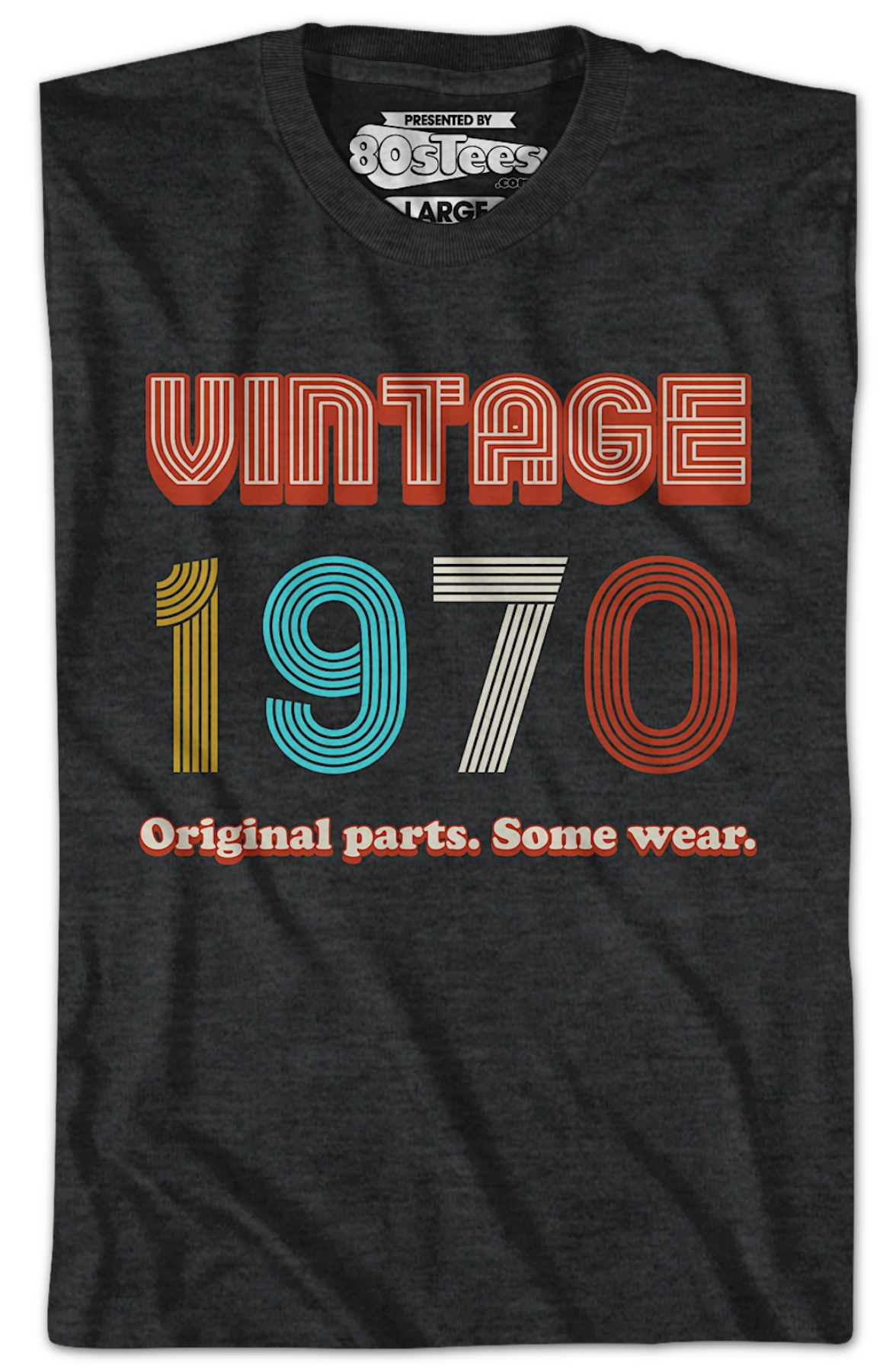 Original Parts Some Wear Vintage 1970 T-Shirt