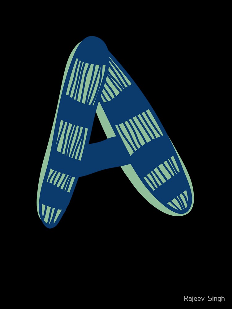 Initial Monogram A by Rajeev Singh