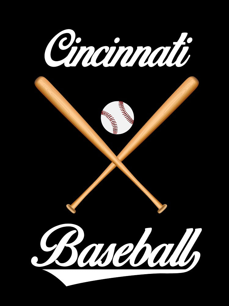 Cincinnati Baseball T-Shirt for Men and Women by AllStarMerch