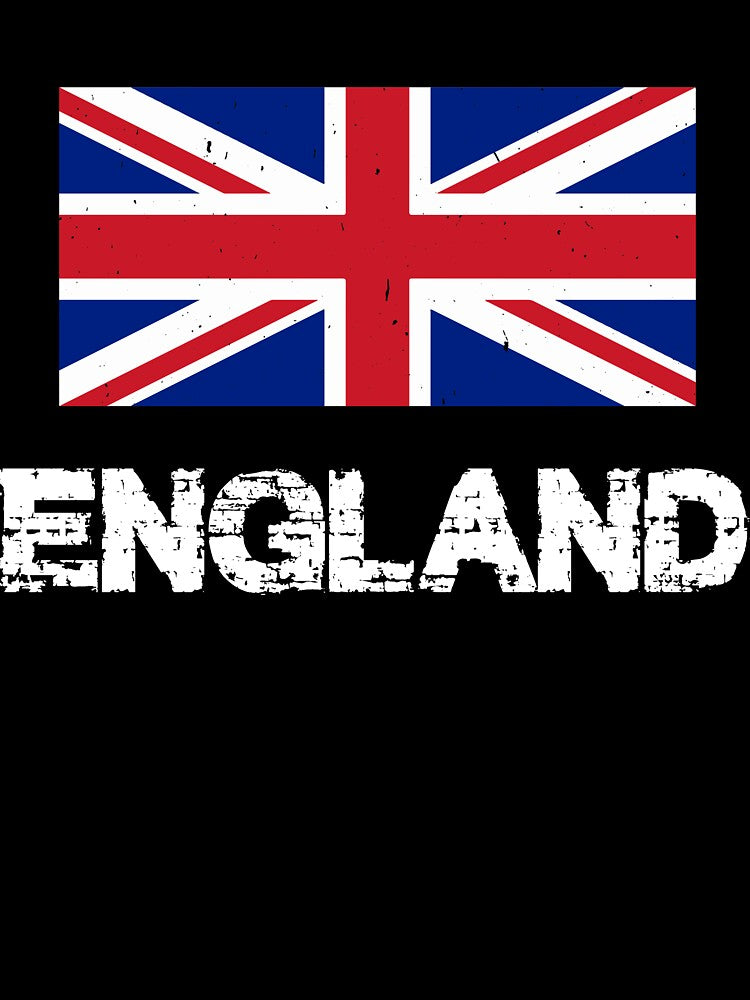 England Flag T-Shirt for Men and Women by AllStarMerch