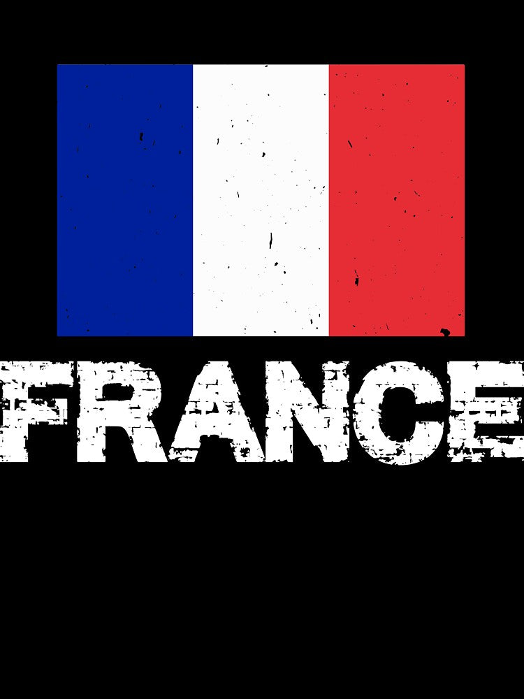 France Flag T-Shirt for Men and Women by AllStarMerch