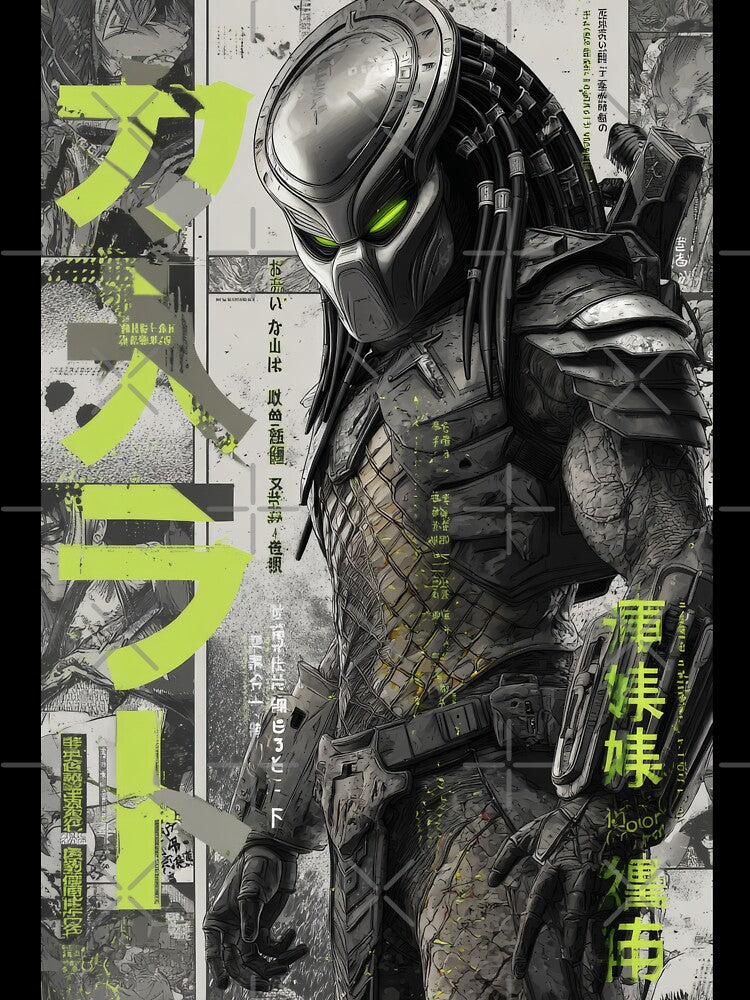 Predator Manga Panel by AnimeArsenalPrints