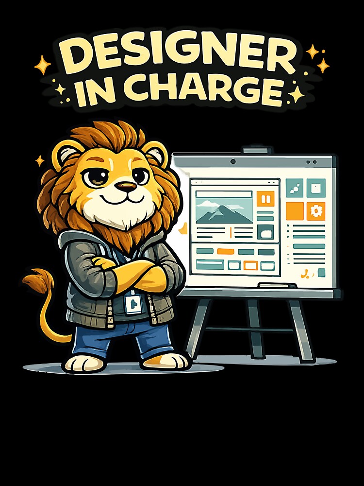 Designer In Charge Funny Graphic Designer by trendink77
