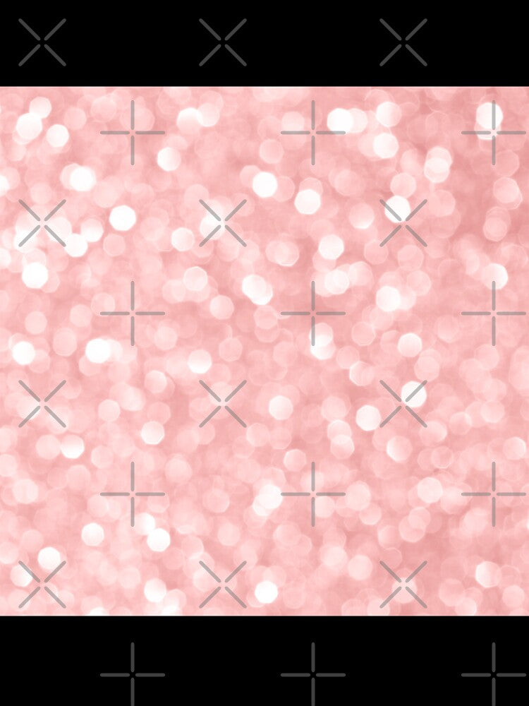 Blush Pink Faux Metal by MysticMarble
