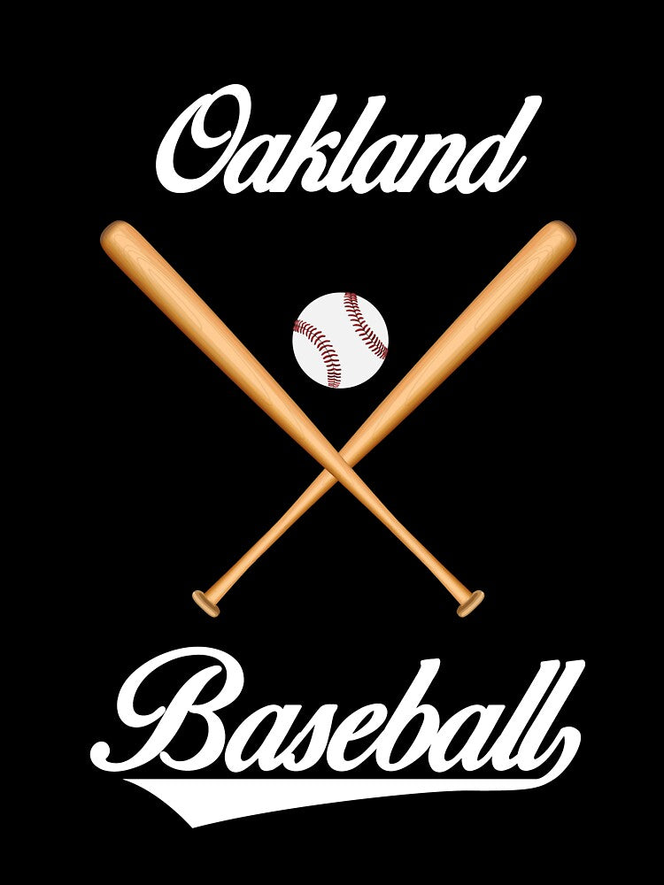 Oakland Baseball T-Shirt for Men and Women by AllStarMerch