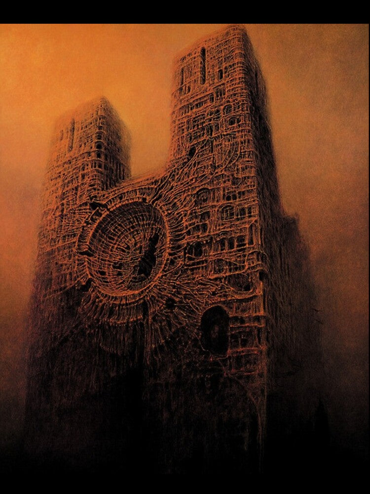 Beksinski Art by Evanhookart